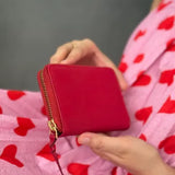 ⁠Scarlet Charm Wallet